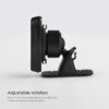 HOCO CA24 Magnetic Car Mount Phone Holder  -  BLACK - Image 4