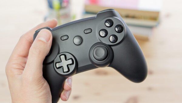 Original Xiaomi Wireless Bluetooth Gamepad Joypad Game Controller for Smart Phone TV Tablet PC  -  BLACK - Image 2