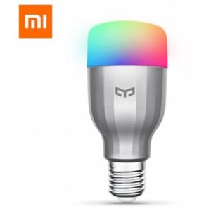Xiaomi Yeelight AC220V RGBW E27 Smart LED Bulb  -  SILVER