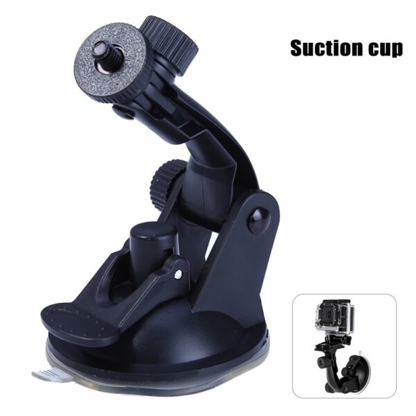 13 in 1 Outdoor Sports Action Camera Accessories Set  -  BLACK - Image 4