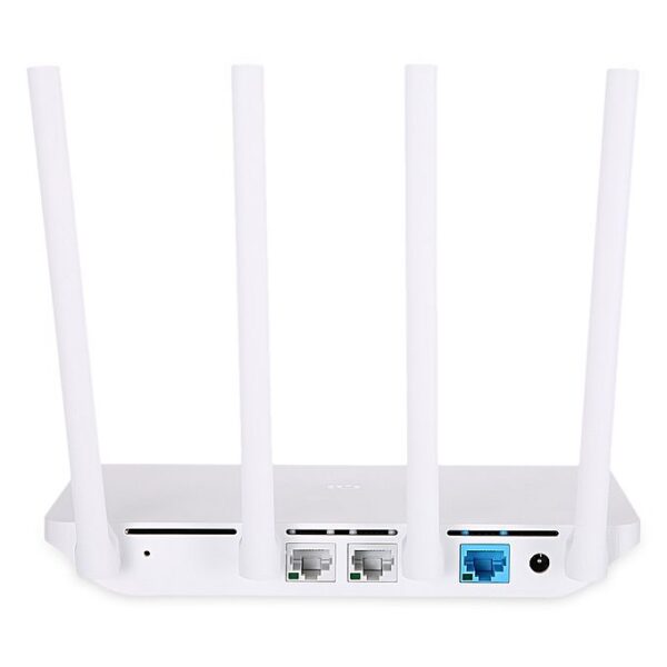 Original Xiaomi Mi 300Mbps WiFi Router 3C English Version  -  EU PLUG  WHITE - Image 3