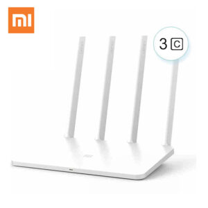 Original Xiaomi Mi 300Mbps WiFi Router 3C English Version  -  EU PLUG  WHITE
