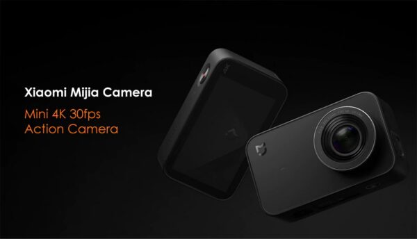 Xiaomi Mijia Camera Mini 4K 30fps Action Camera  -  BLACK - Image 4