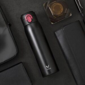 VIOMI 460ml Vacuum Insulated Mug  -  BLACK