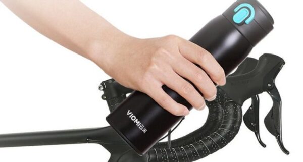 VIOMI 460ml Vacuum Insulated Mug  -  BLACK - Image 4
