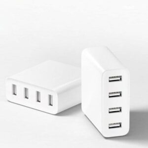 Original Xiaomi Mi USB Charger 4 Ports  -  WHITE