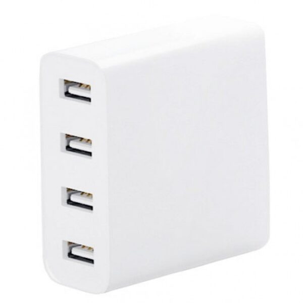 Original Xiaomi Mi USB Charger 4 Ports  -  WHITE - Image 3
