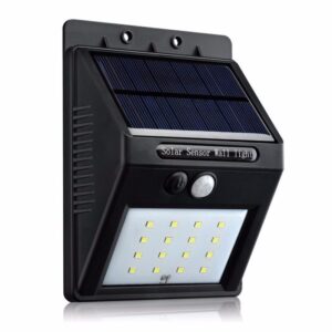 16 LED Super Bright Solar Sensor Outdoor Wall Light Motion Activated Security Light