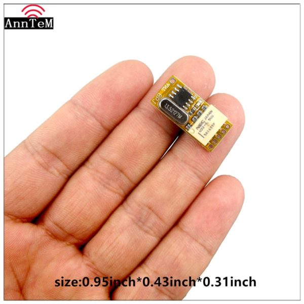 Anntem brand RF 1CH mini Remote Control Switch 12v DC3.7v to 24v Universal Relay Transmitter 433mhz Module home office - Image 2