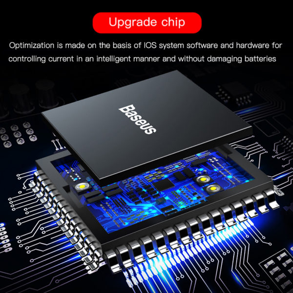 Baseus 3 in 1 Mobile Phone Cooler For iPhone X 8 7 6 6S Plus 5S SE Game Heat Sink Audio Radiator with Aux Charging Cable Adapter - Image 5