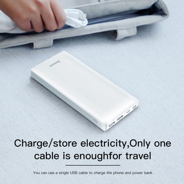 Baseus 30000mAh Power Bank USB C PD Fast Charging 30000 mAh Powerbank For Xiaomi mi Portable External Battery Charger - Image 4