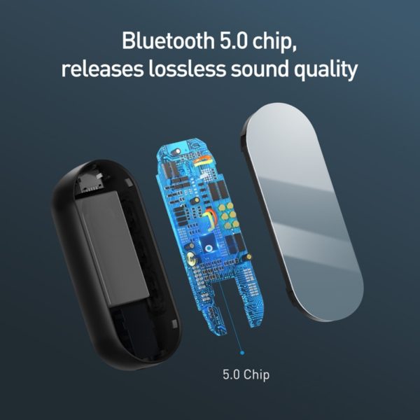 Baseus Bluetooth 5.0 Receiver For 3.5mm Jack Earphone Headphone AUX Wireless Adapter Bluetooth Audio Music Receiver Transmitter - Image 2
