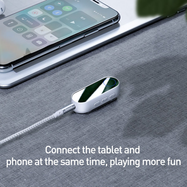 Baseus Bluetooth 5.0 Receiver For 3.5mm Jack Earphone Headphone AUX Wireless Adapter Bluetooth Audio Music Receiver Transmitter - Image 5