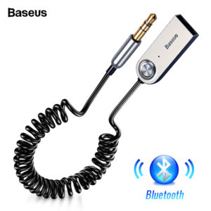 Baseus USB Bluetooth Adapter Dongle Cable For Car 3.5mm Jack Aux Bluetooth 5.0 4.2 4.0Receiver Speaker Audio Music Transmitter