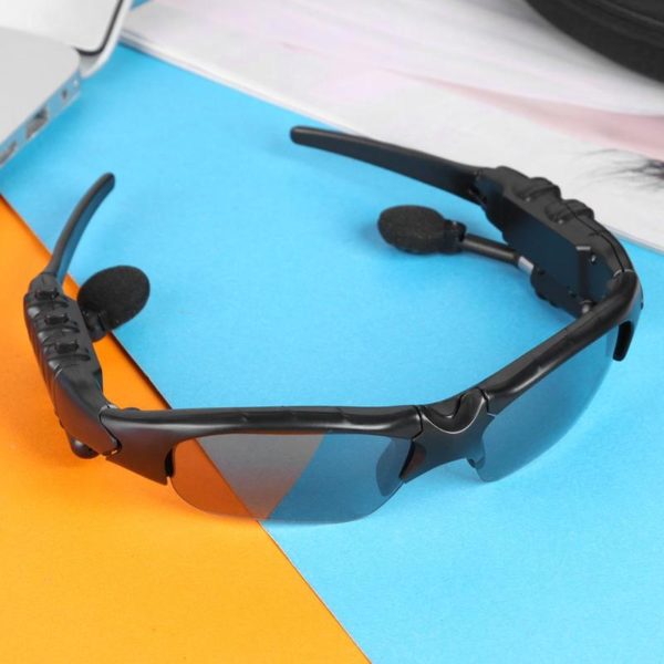 Bluetooth Sunglasses Outdoor Sport Earphone Wireless Stereo Headset with Microphone support - Image 3