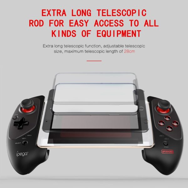 IPEGA PG-9083s Red Bat Bluetooth Gamepad Wireless Telescopic Game Controller  for iOS/Android/WIN/PC - Image 3