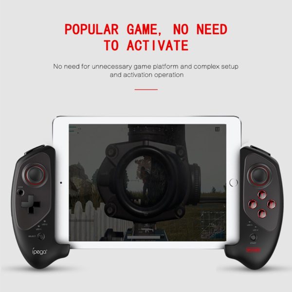 IPEGA PG-9083s Red Bat Bluetooth Gamepad Wireless Telescopic Game Controller  for iOS/Android/WIN/PC - Image 4