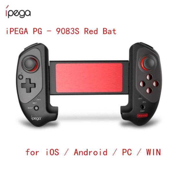 IPEGA PG-9083s Red Bat Bluetooth Gamepad Wireless Telescopic Game Controller  for iOS/Android/WIN/PC