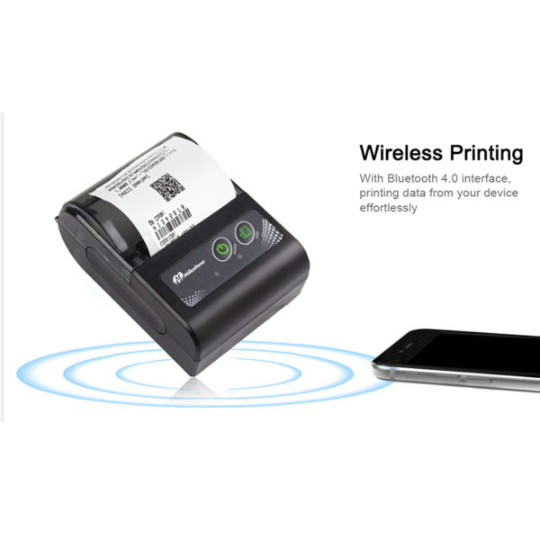 Milestone Mini Bluetooth Thermal Printer Pocket portable ticket receipt USB Wireless Windows Android IOS mini 58mm - Image 2