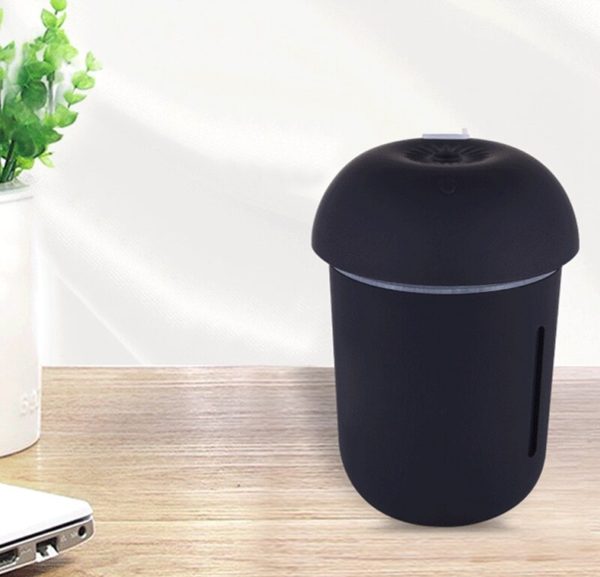 New fashion triple mushroom lamp multi-function humidifier office air mini USB - Image 4