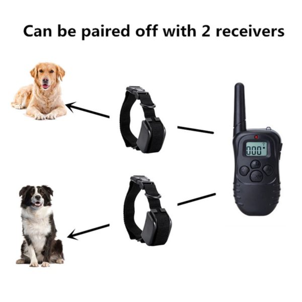 Pet Dog Remote Training Collar Rechargeable Waterproof - Image 2