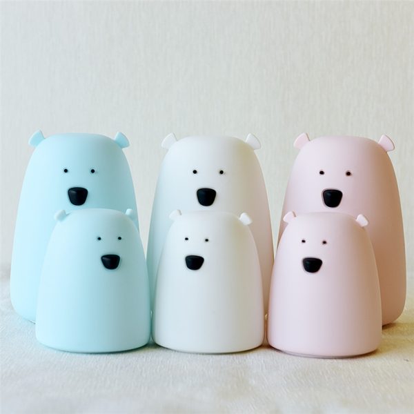 Silicone bear Night Light Bedside Lamp - Image 2