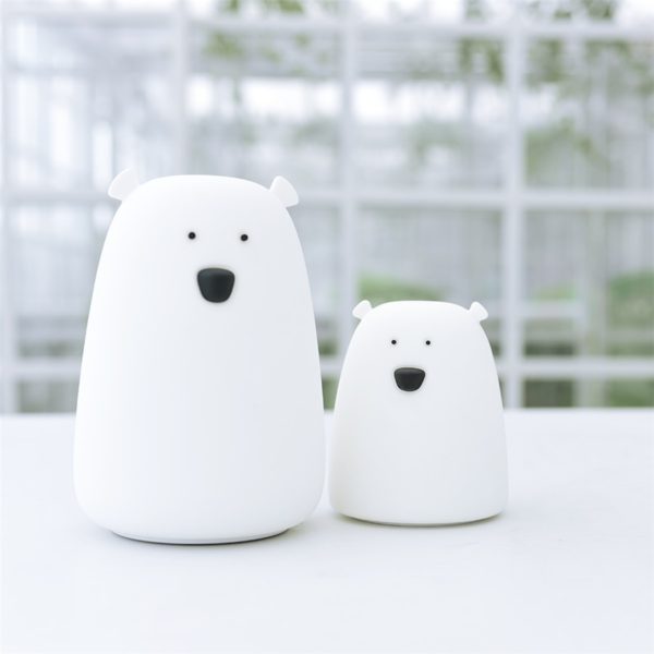 Silicone bear Night Light Bedside Lamp - Image 3