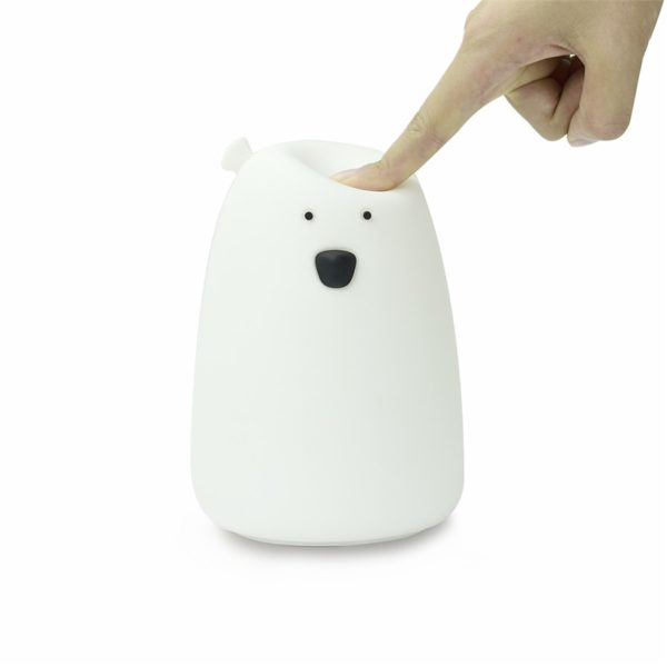 Silicone bear Night Light Bedside Lamp - Image 4