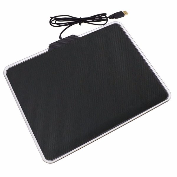 XIBTER The RGB Game Light Mouse Pad,310*240mm Seven Color Cycle Can Also Be Fixed Into Monochrome. - Image 5