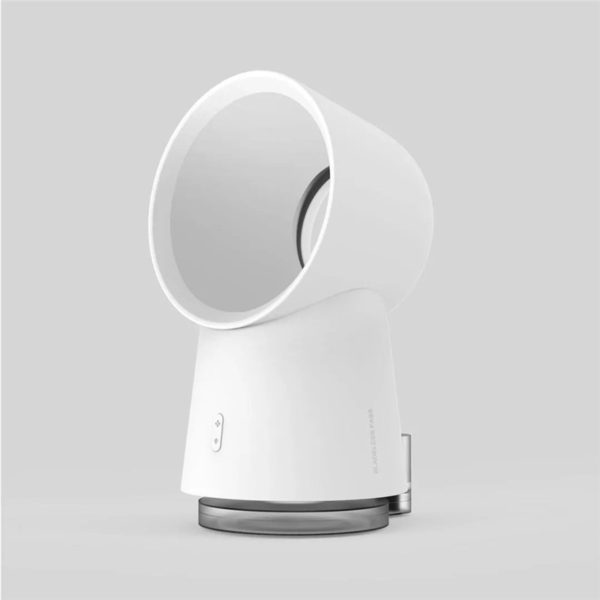 Xiaomi Youpin Happy Life 3 in 1 Mini Cooling Fan Bladeless Desktop Fan Mist Humidifier LED Light - Image 2