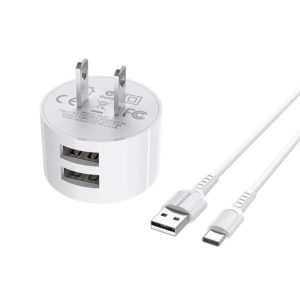 Wall charger BA23 Brilliant US set with cable