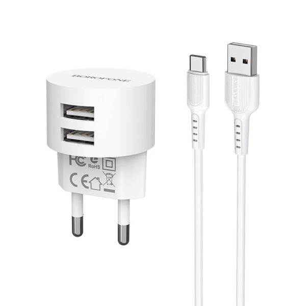 Wall charger BA23A Brilliant EU set with cable