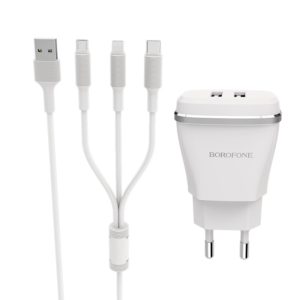 Wall charger BA2A Joyplug EU set with cable