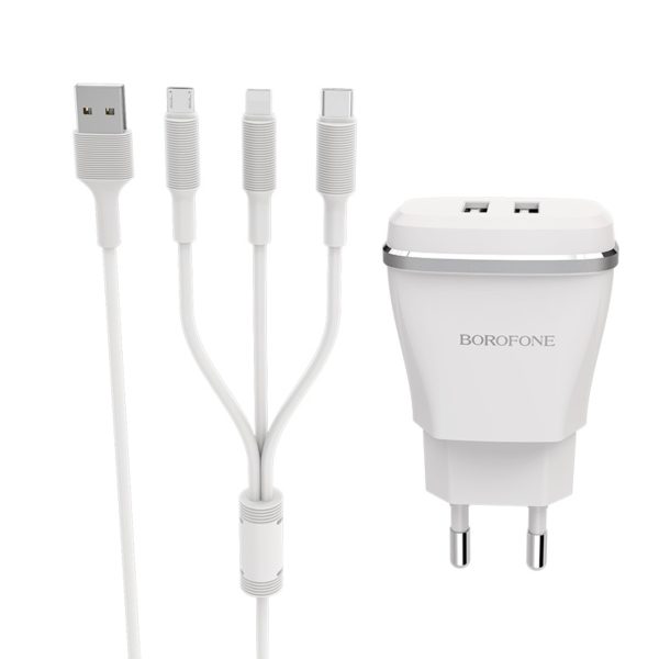 Wall charger BA2A Joyplug EU set with cable