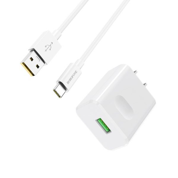 Wall charger BA32 Bright power QC3.0 CN set with cable