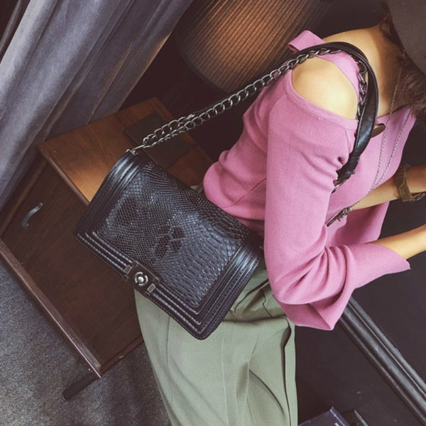 2019 Crossbody Bags For  Leather Handbags Luxury Handbags Women Bags Designer Famous Brands Ladies Shoulder Bag Sac A Main - Image 2