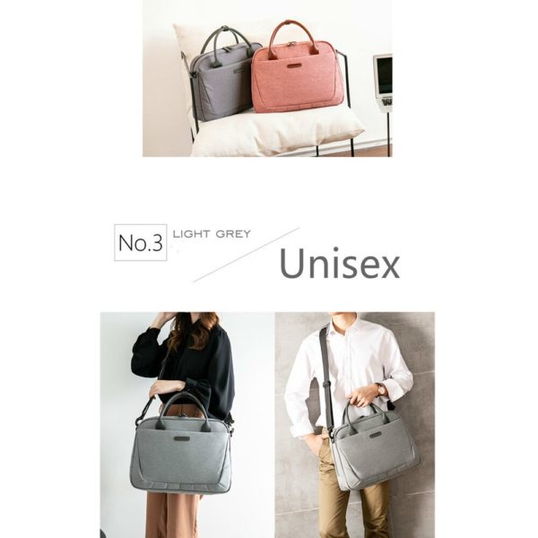 2019 New Women's Briefcase Office Laptop Bags For Ladies Computer Work Shoulder Messenger Business Bag Handbag Men Travel Bags - Image 3