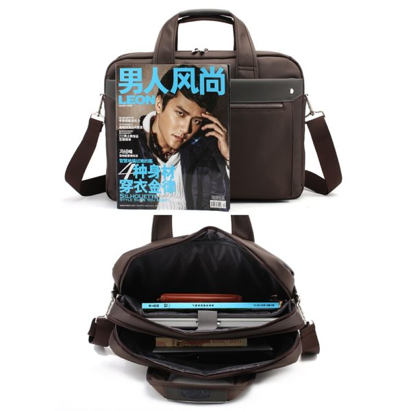 Fashion Large Capacity  Single Shoulder Office Bags For Business Men's Briefcase Brand 15 16 17 Inch Male Laptop Mens Bag - Image 6