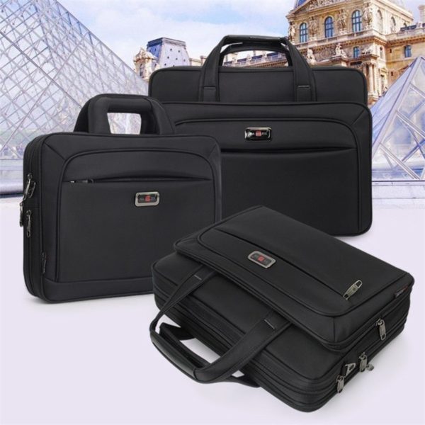 Large Capacity Men Single Shoulder Bag 14" 15" 16 Inche Travel Bag Men's casual fashion Handbags Business Briefcase Laptop Bag - Image 2