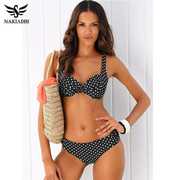 New Sexy Bikinis Women Swimwear Push Up  Halter Top Brazilian  Summer Beach Bathing Suits S~XL - Image 2