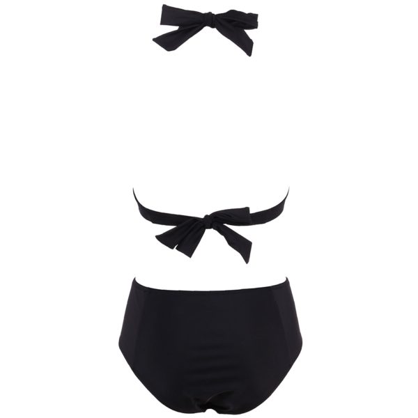 Newest Sexy Halter Bikinis Women Push Up Swimwear High Waist Swimsuit Retro  Set Bathing Suits S~XL - Image 6