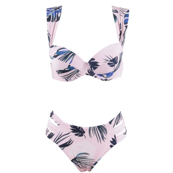 NAKIAEOI  Sexy Leaf Bikinis Set Women Swimwear Summer Bathing Suit  Beachwear S~XL - Image 4