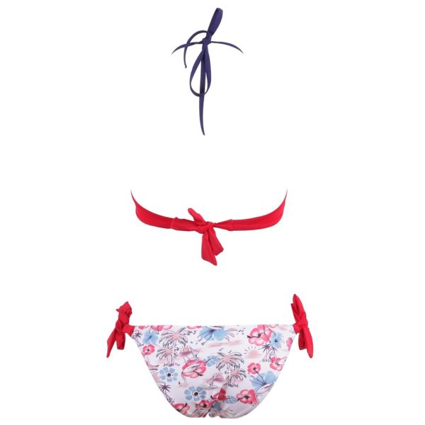 NAKIAEOI Sexy Bikini Women Swimsuit Push Up Swimwear 2019 Criss Bandage Halter Top Bikini Set Beach Bathing Suit Swim Wear S~XXL - Image 6
