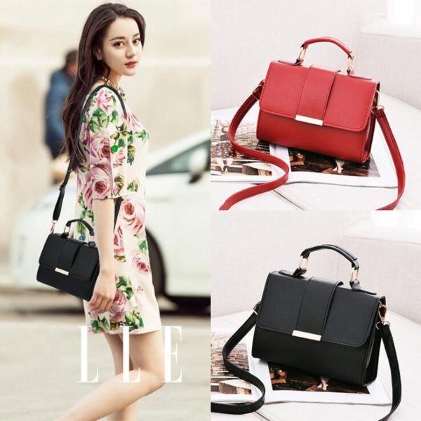REPRCLA 2019 Summer Fashion Women Bag Leather Handbags PU Shoulder Bag Small Flap Crossbody Bags for Women Messenger Bags - Image 2