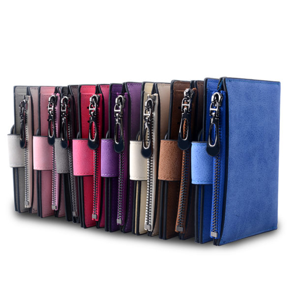 Women Vintage Fashion Top Quality Small  Leather Purse  Money Bag Small Zipper Coin Pocket - Image 6