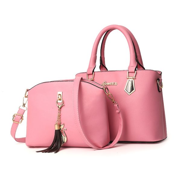 women bag Fashion Casual Contain two packages Luxury handbag Designer Shoulder bags new bags for women 2019 Composite bag bolsos - Image 6